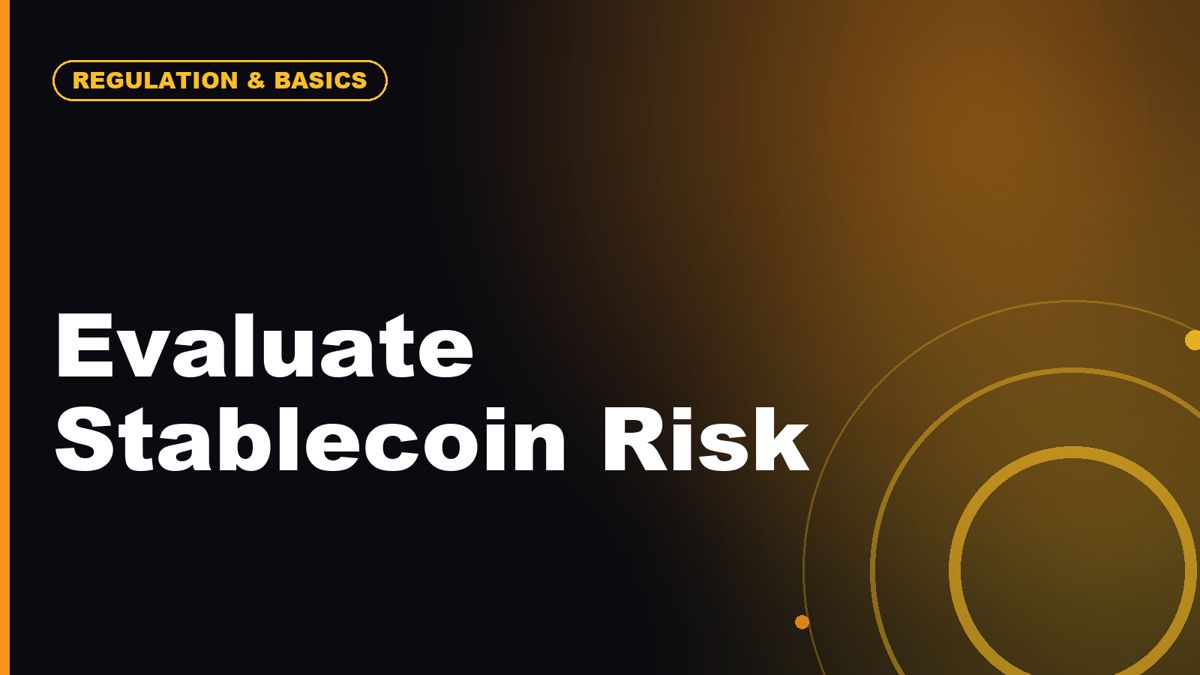 How to Evaluate Stablecoin Risk Before You Hold One