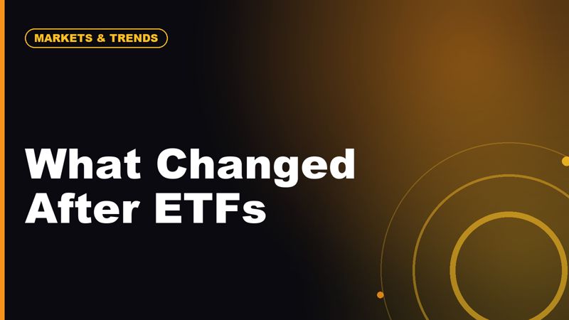 Institutional Crypto Adoption: What Actually Changed After ETFs